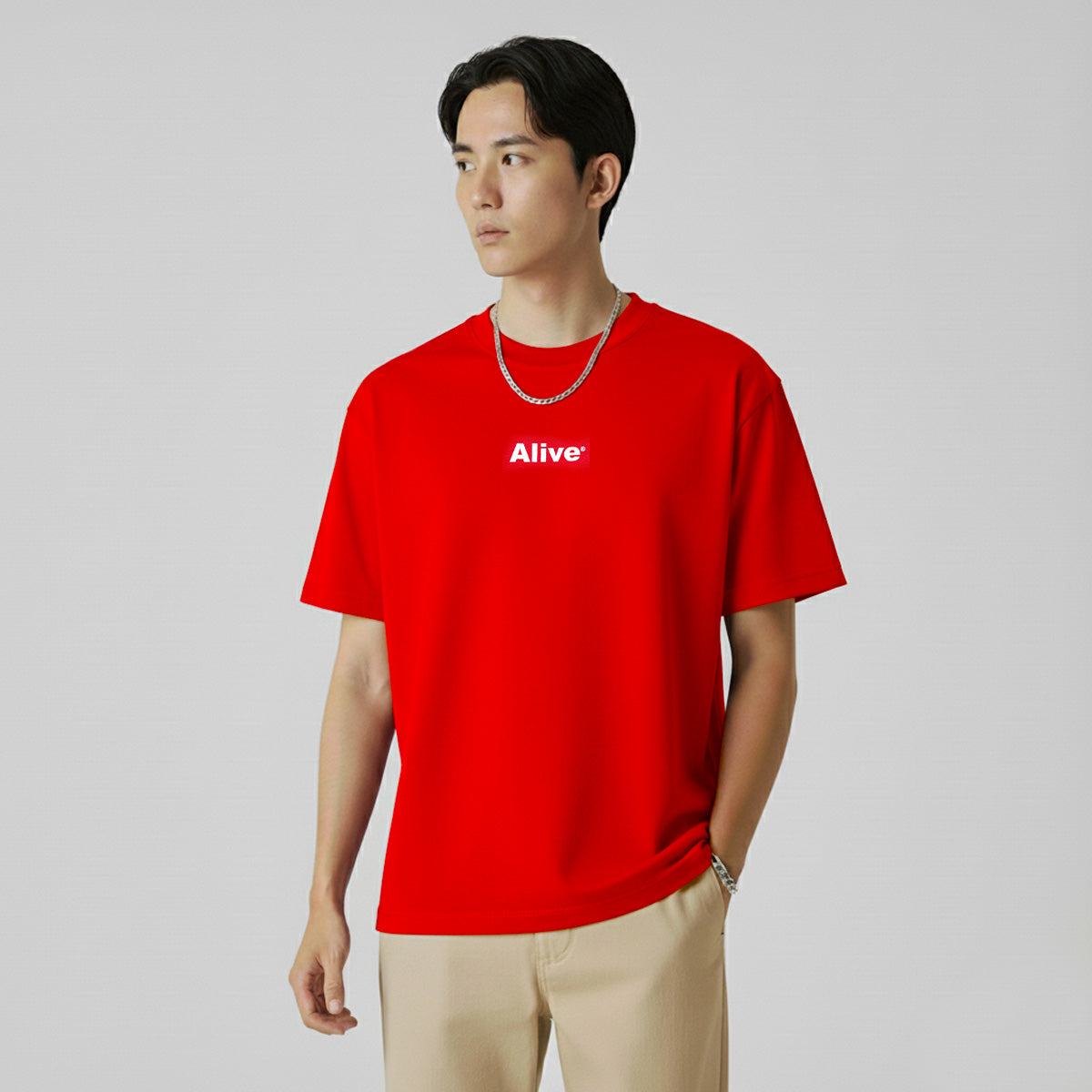 Camiseta Alive Basic Vermelho