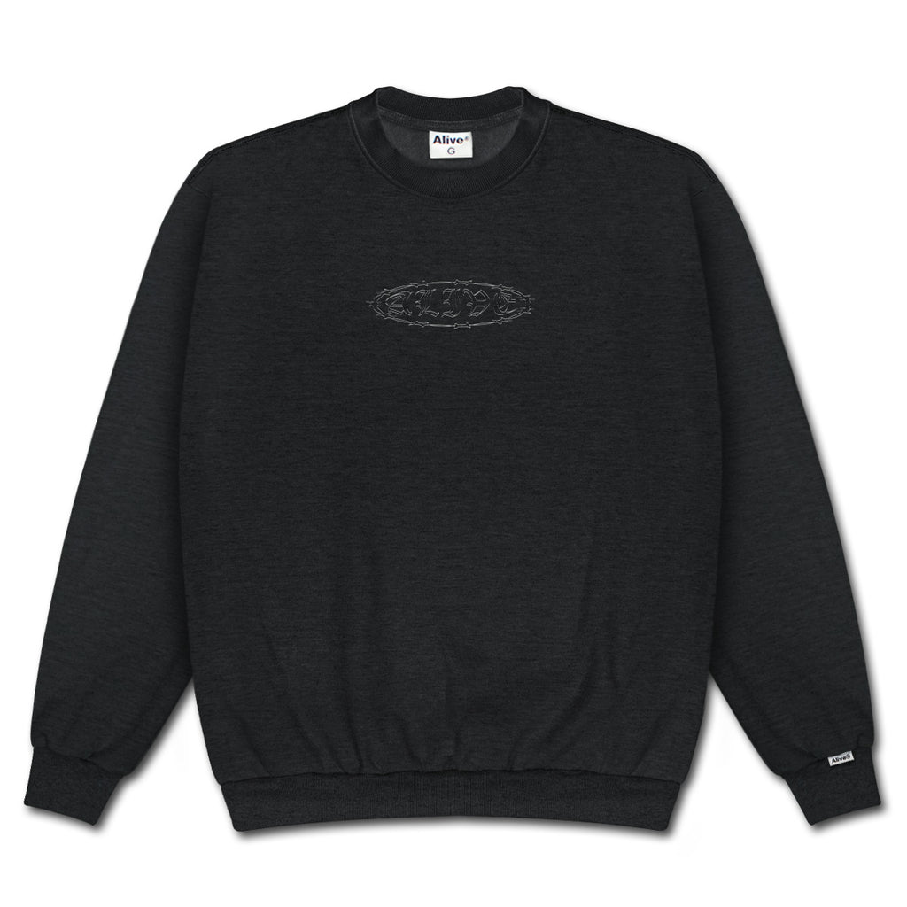 Moletom Alive Careca Wire Preto