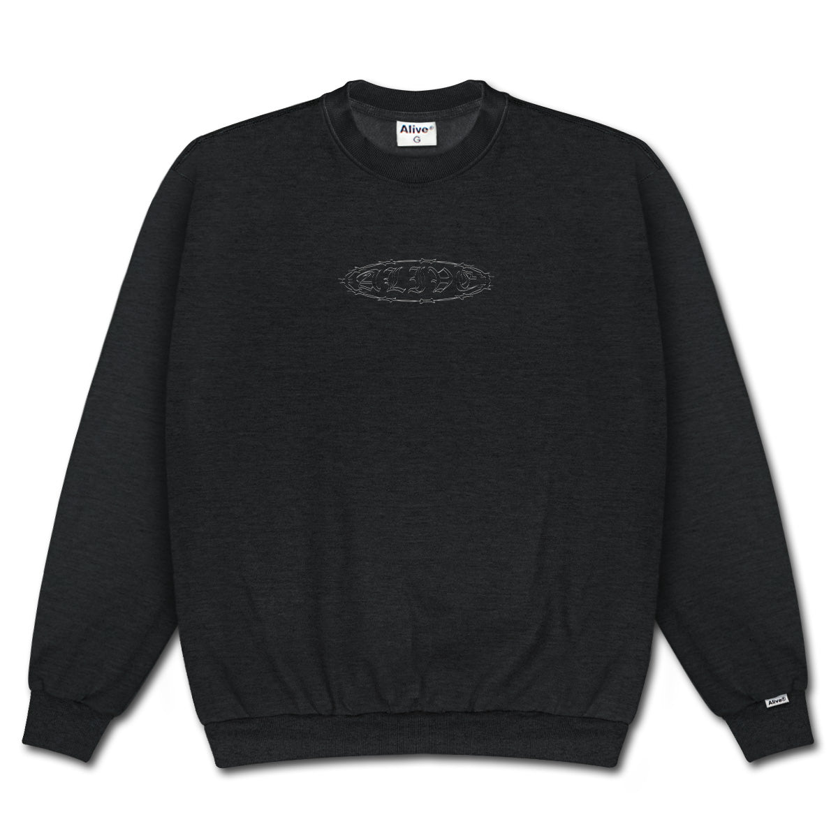 Moletom Alive Careca Wire Preto