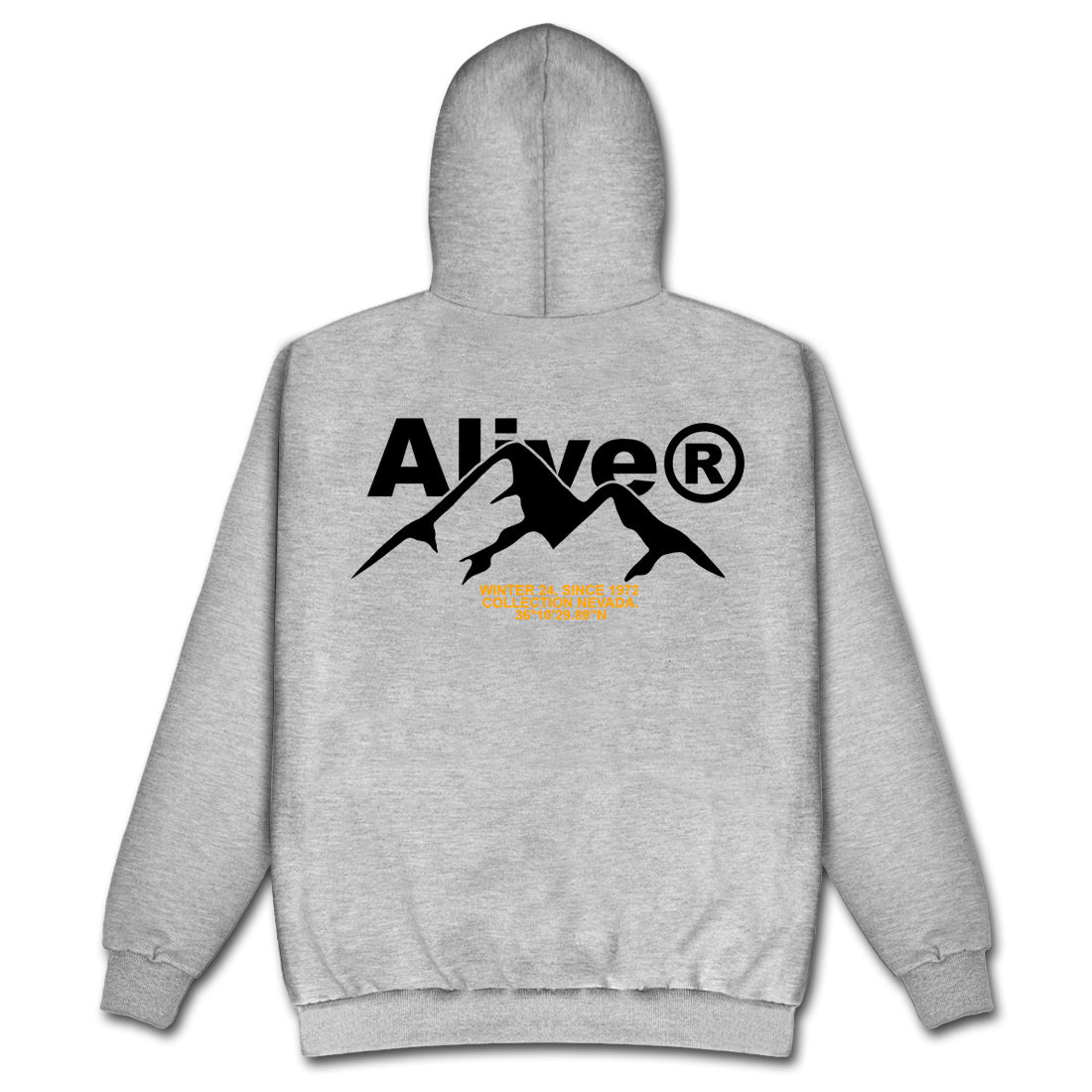 Moletom Alive Mountain Cinza