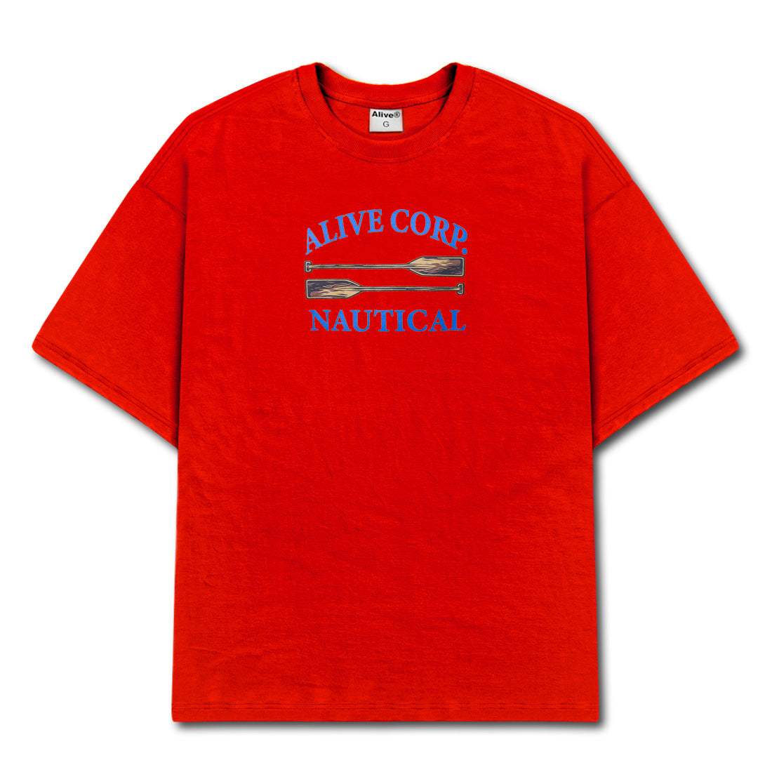 Camiseta Alive Paddle Vermelho