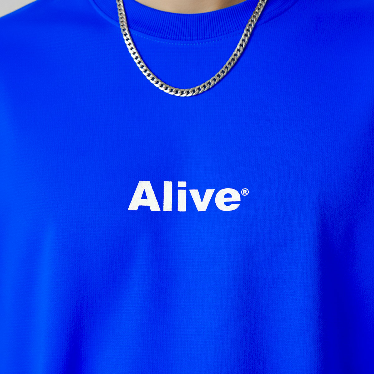 Camiseta Alive Basic Azul Royal
