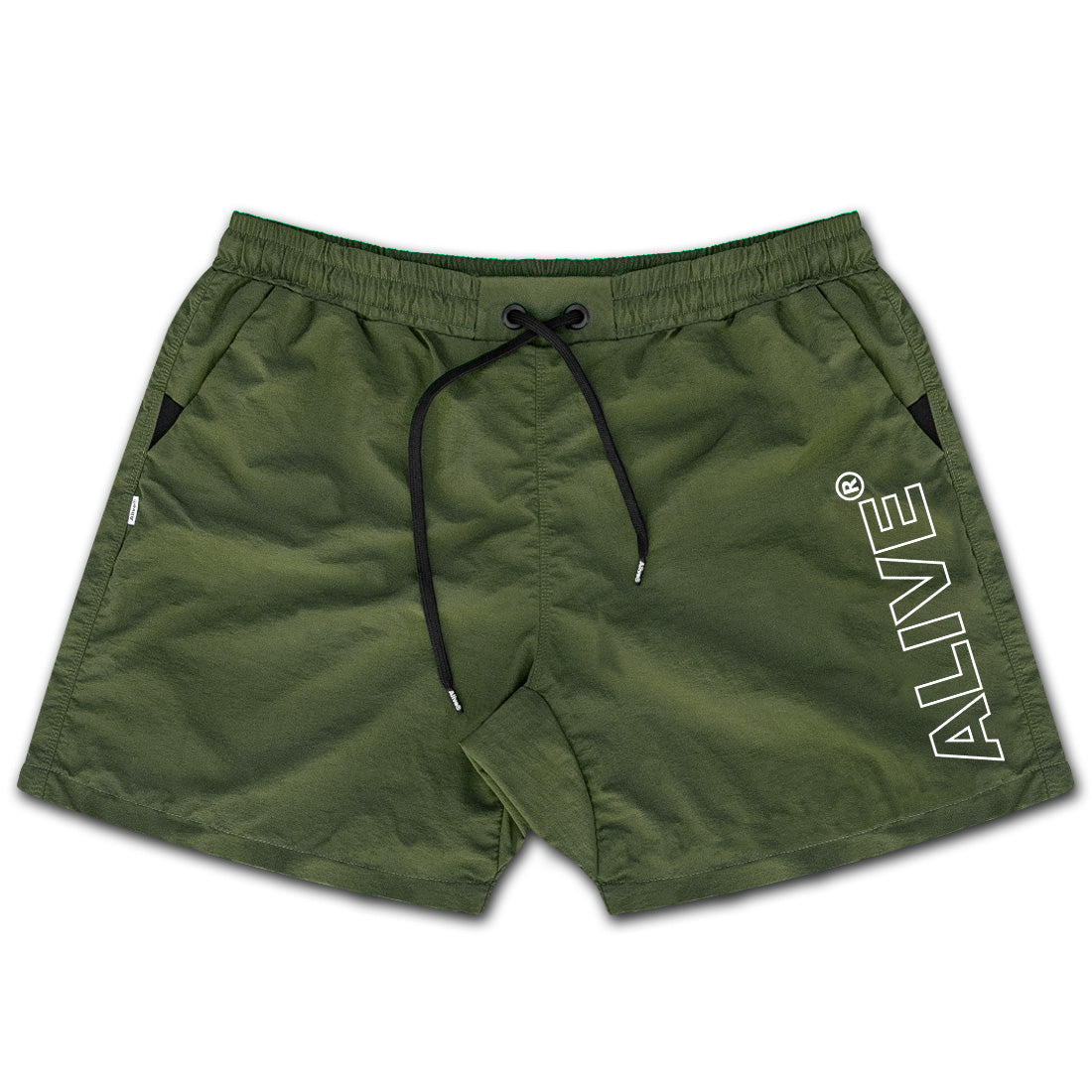 Short Alive Big Logo Verde