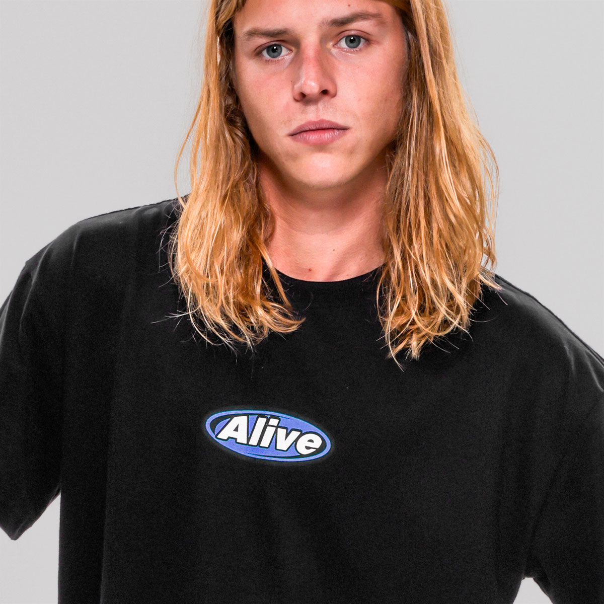 Camiseta Alive Clássica Water Preto
