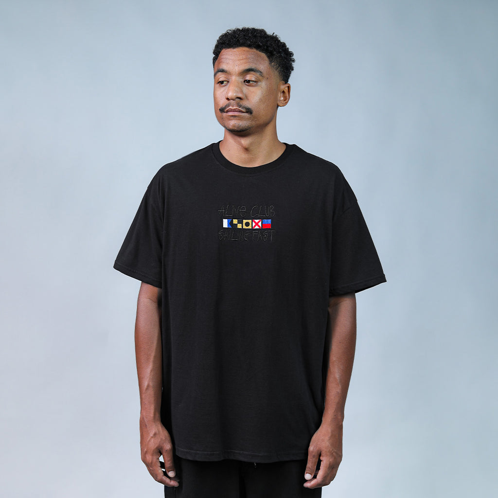 Camiseta Alive Flags Preto