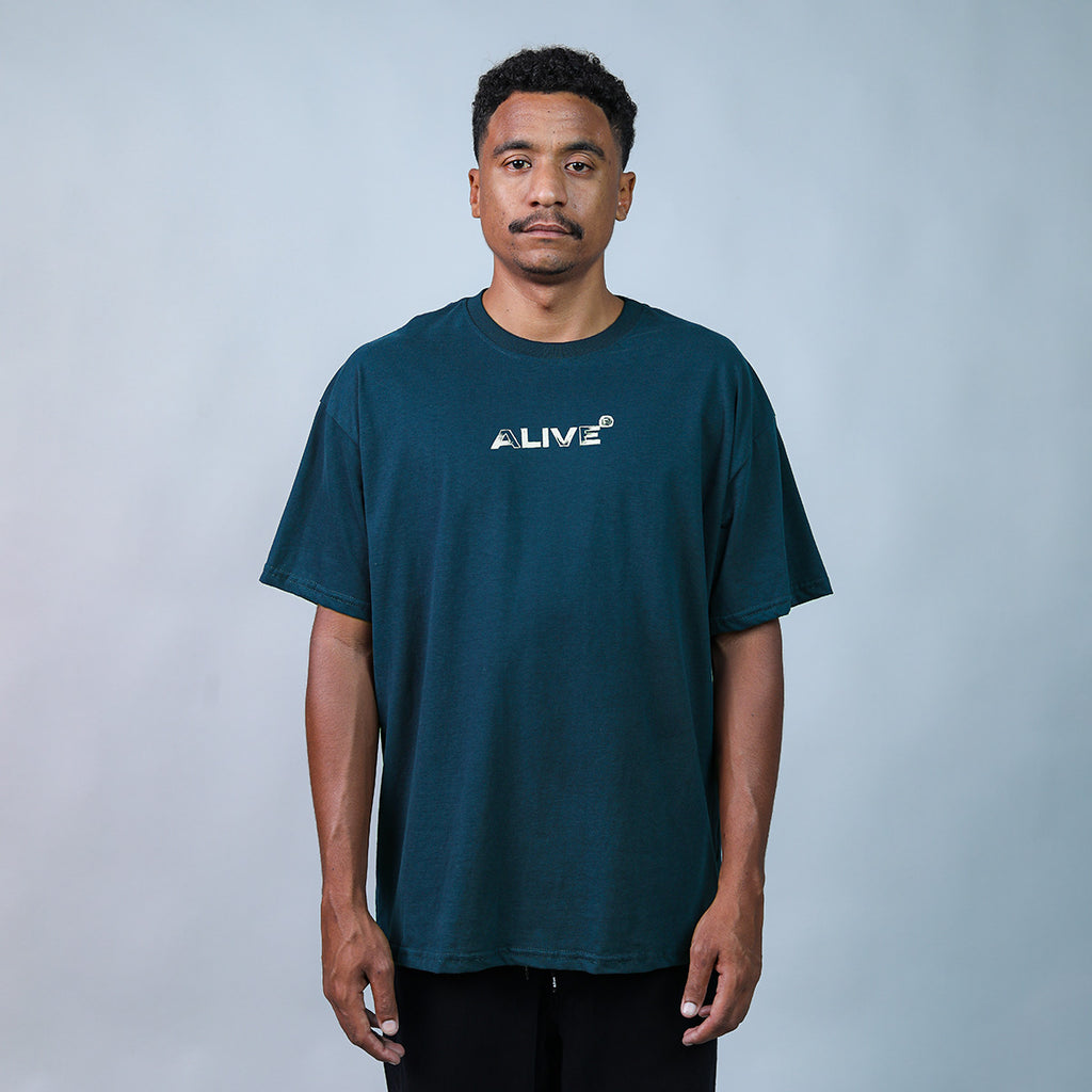 Camiseta Alive Ship Azul Marinho