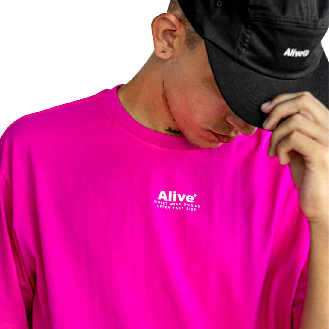 Camiseta Alive Origins Rosa Chiclete
