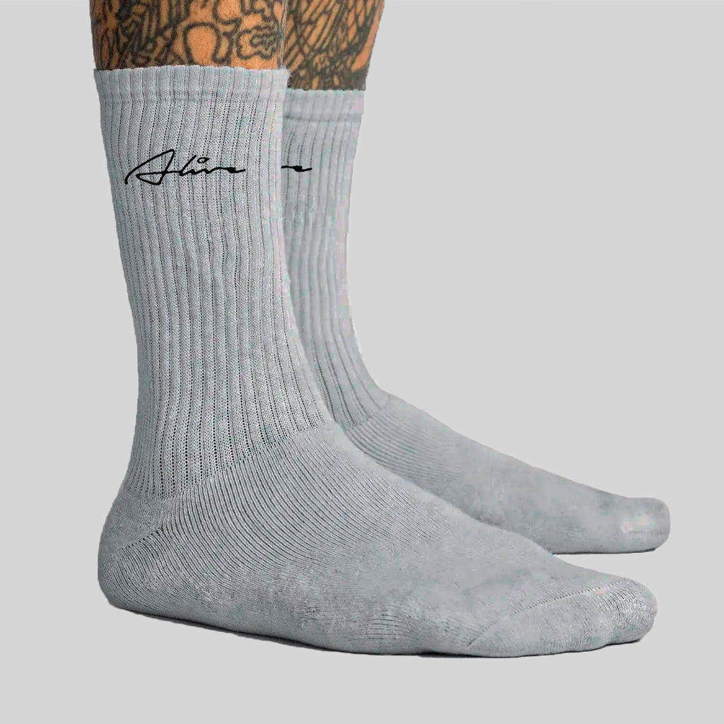 Meia Alive Rubric Cinza