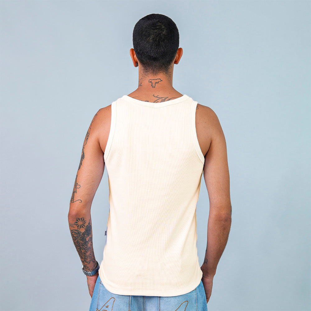 Regata Alive Tank Top Logo Off White