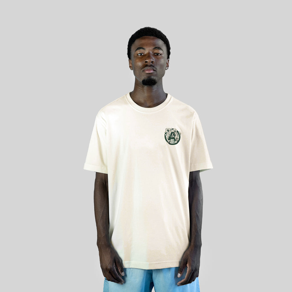 Camiseta Alive Flowers Off White