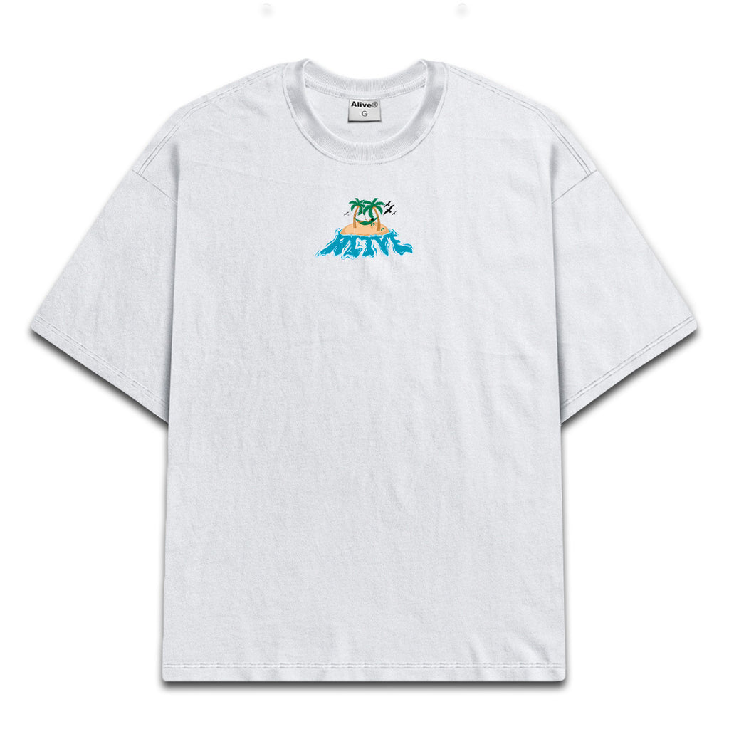 Camiseta Alive Island Branco
