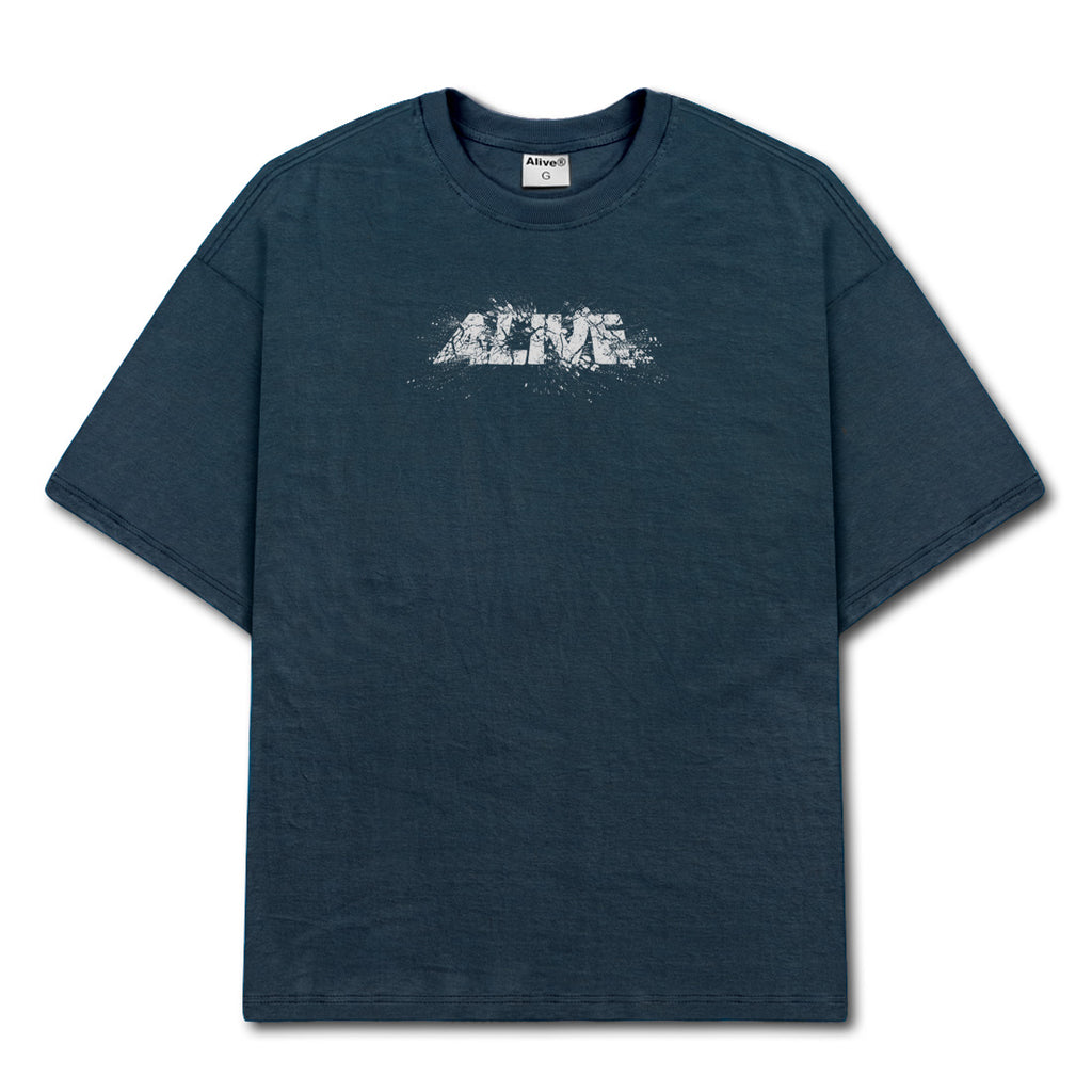 Camiseta Alive Destroyed Azul Marinho