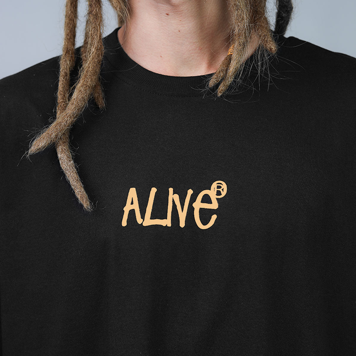 Camiseta Alive Oversized Essencial Nautic Preto