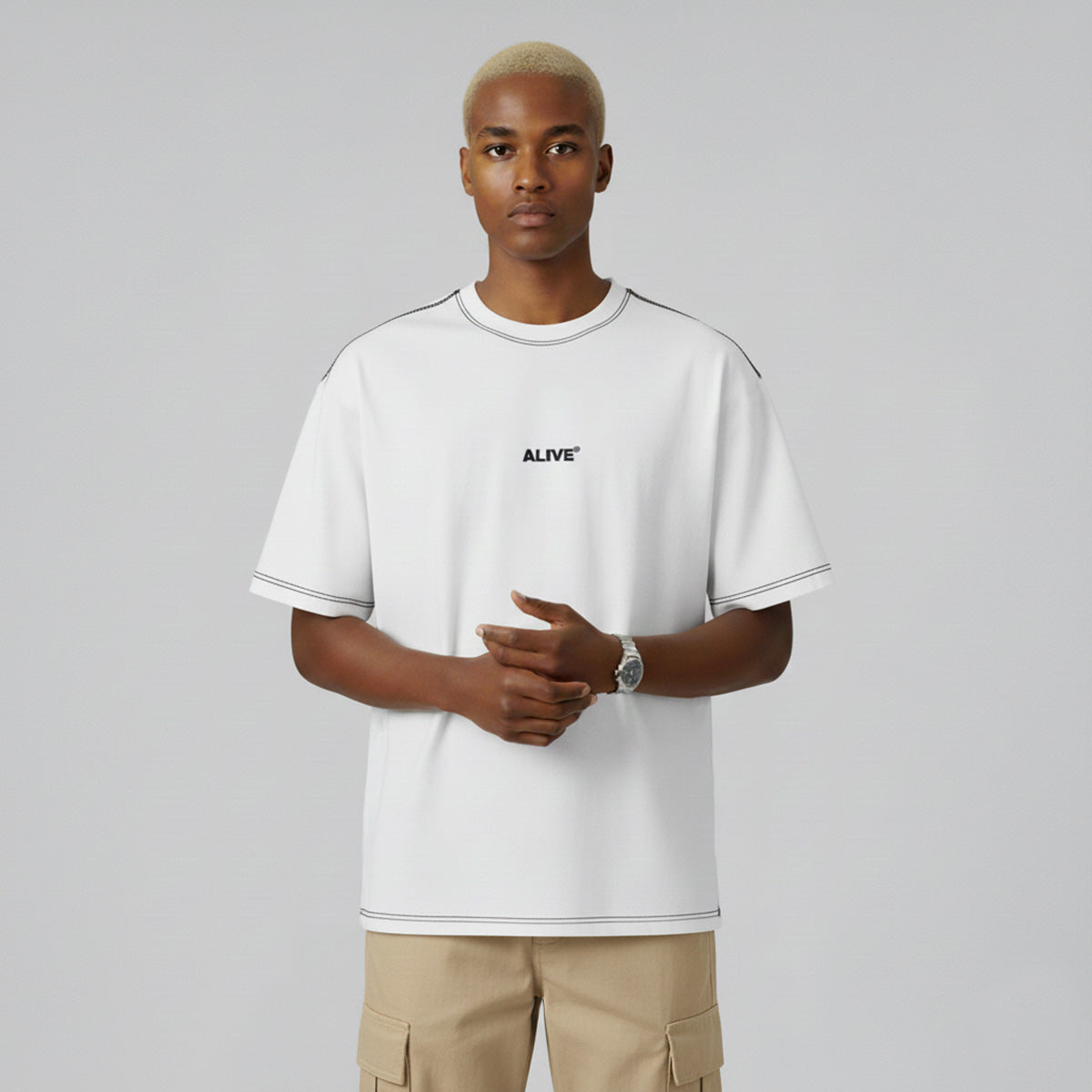 Camiseta Alive Splice Branco