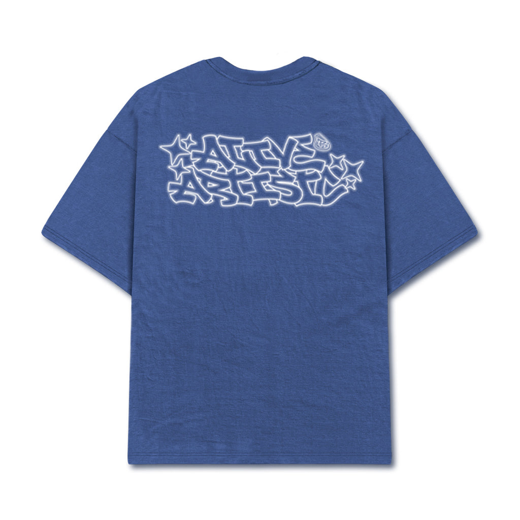 Camiseta Alive Clássica Artistic Azul