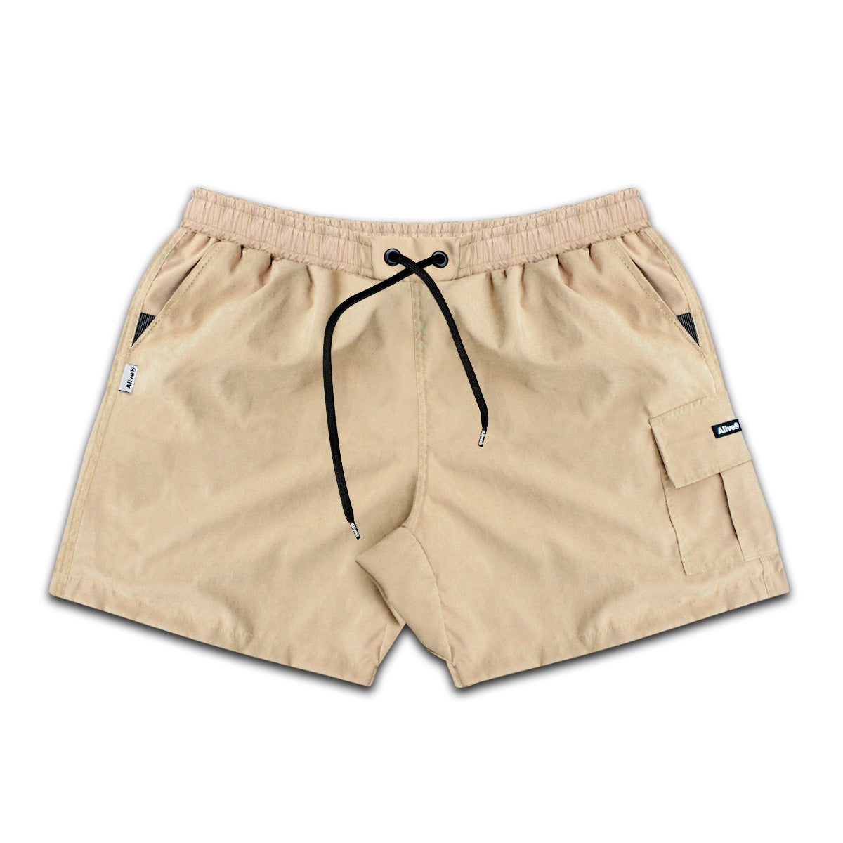 Short Alive Tec Cargo Bege