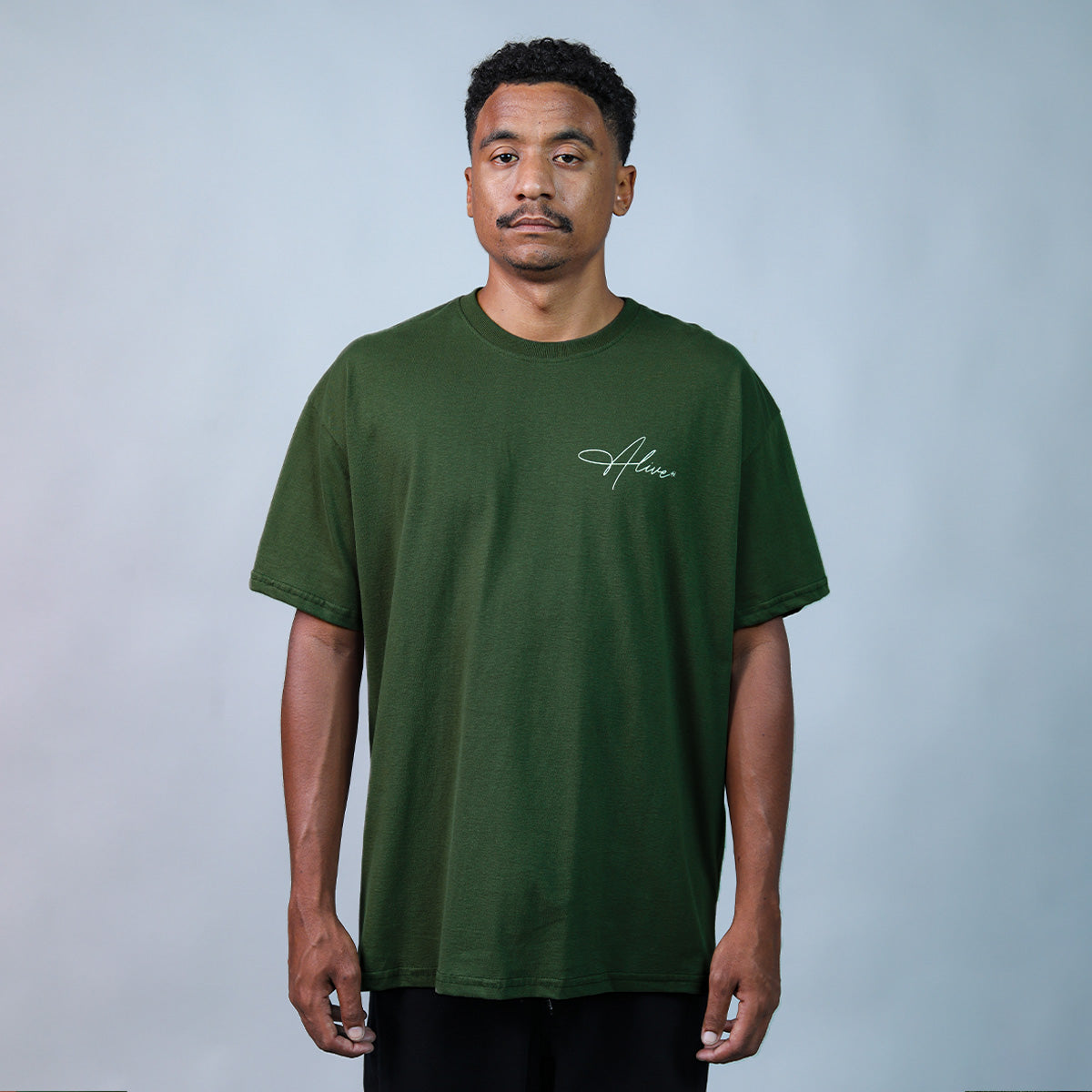 Camiseta Alive Signature Verde