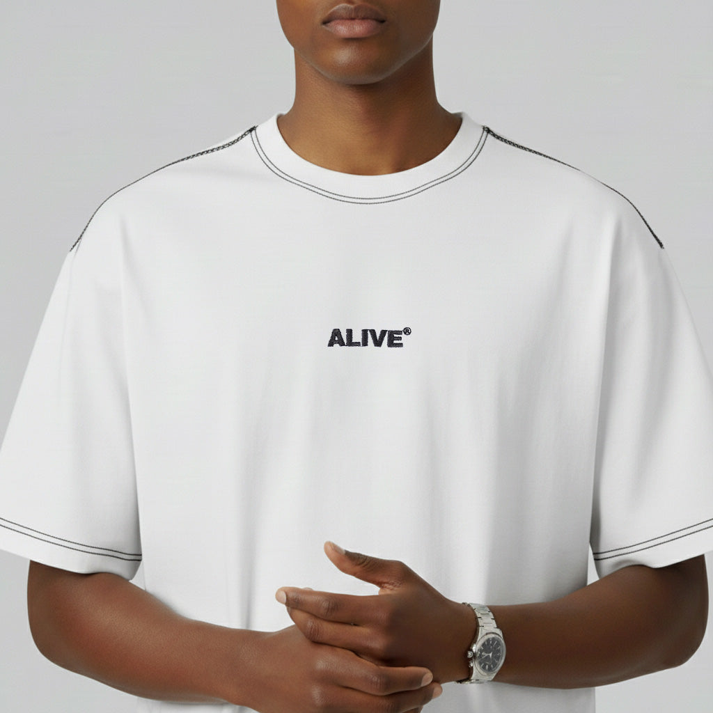 Camiseta Alive Splice Branco