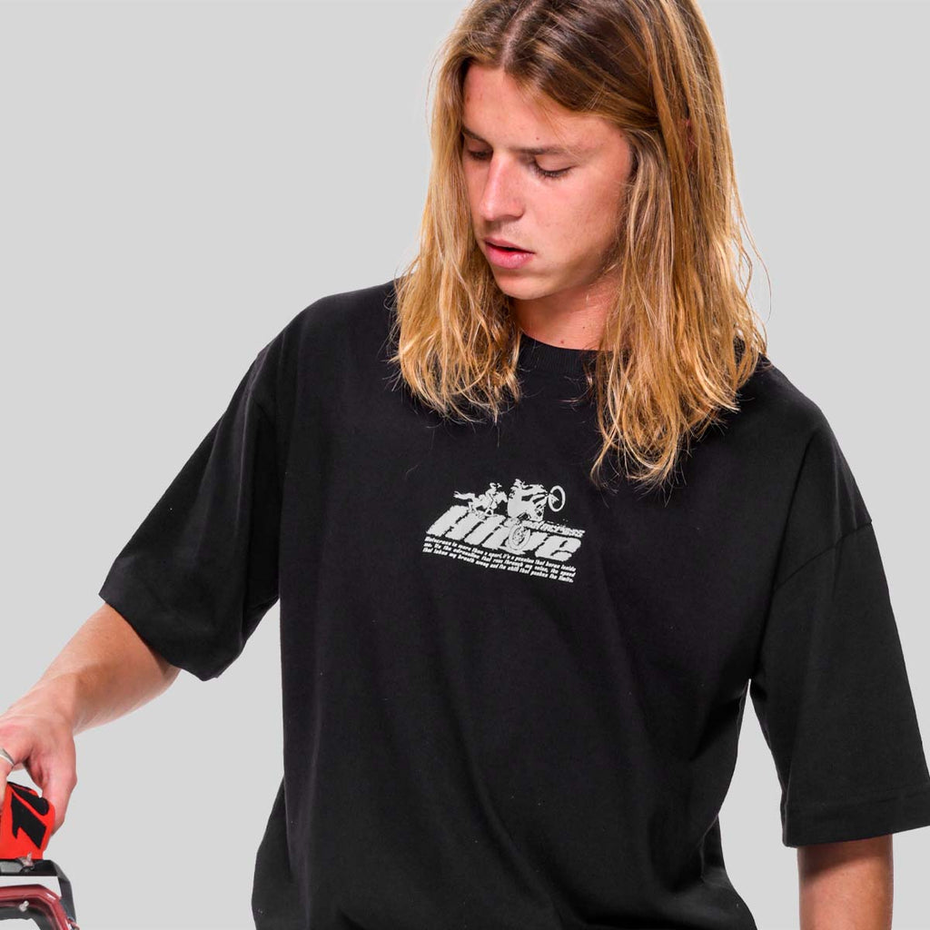 Camiseta Alive Oversized Cross Preto - Texas