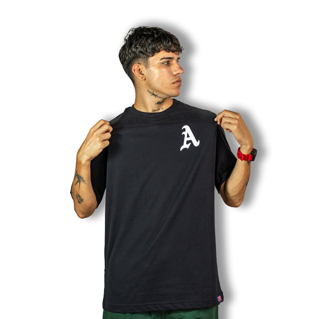 Camiseta Alive "A" Special Preto