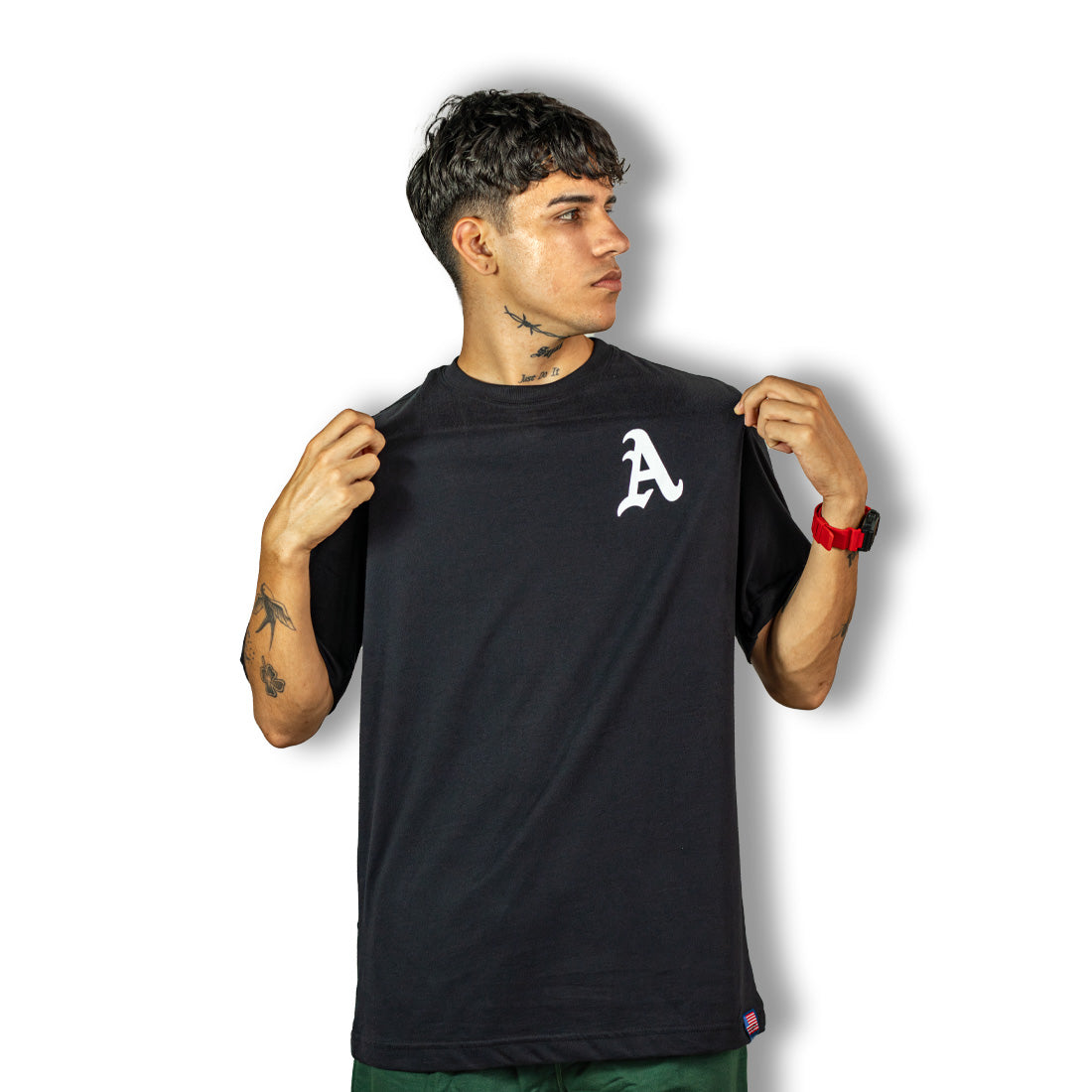 Camiseta Alive "A" Special Preto