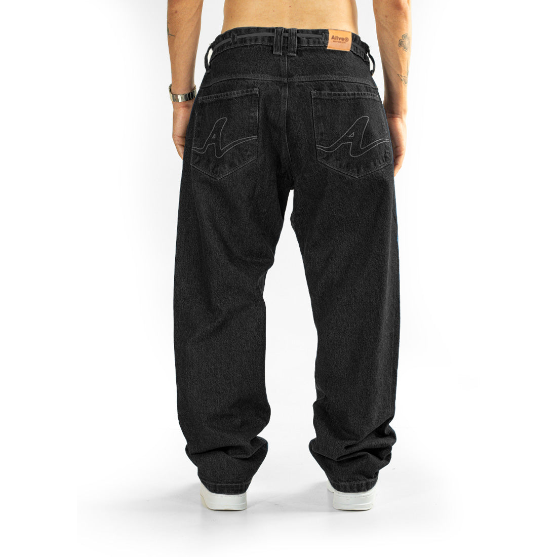 Calça Alive Semi Baggy Unissex | Preto