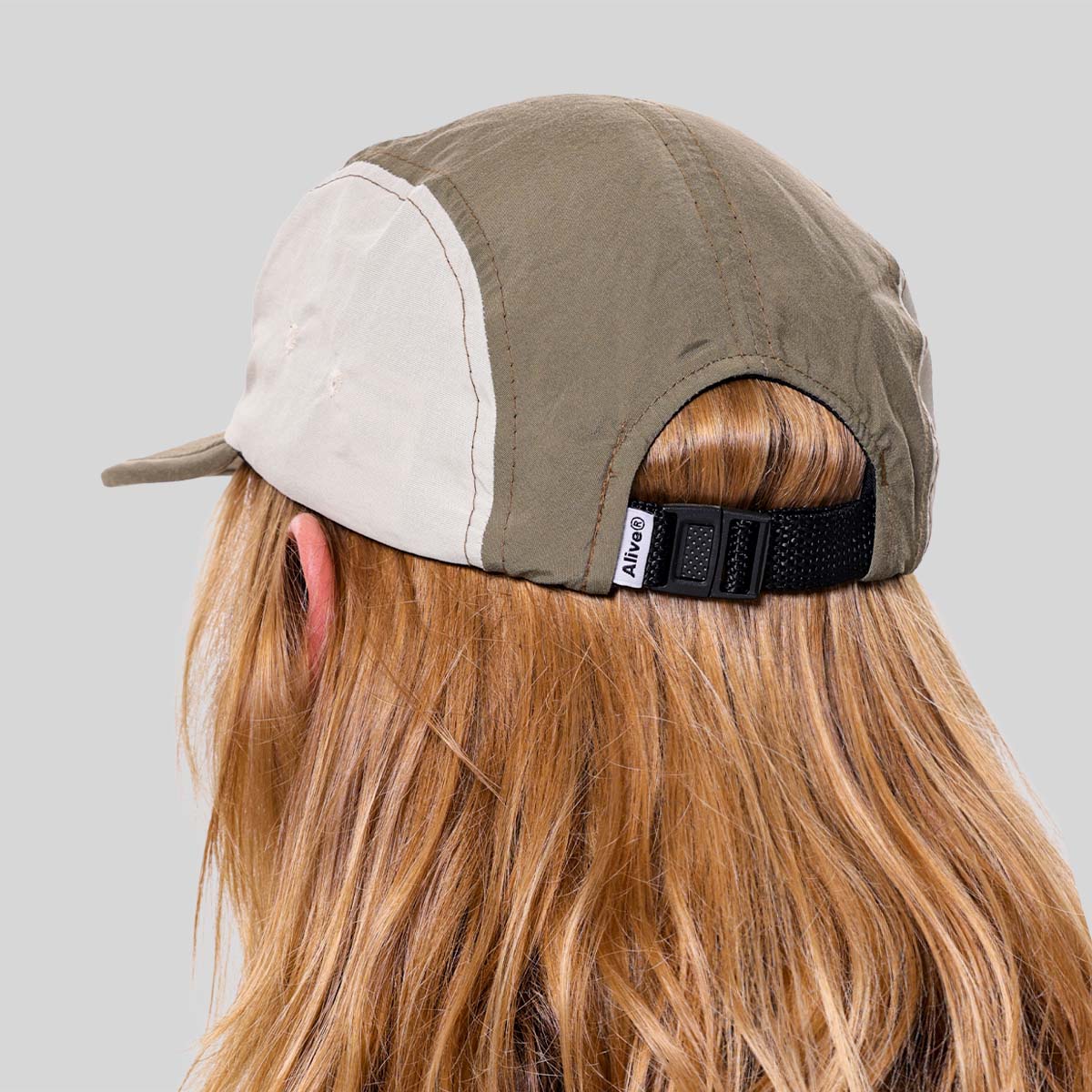 Boné Alive Five Panel Collors Bege Texas