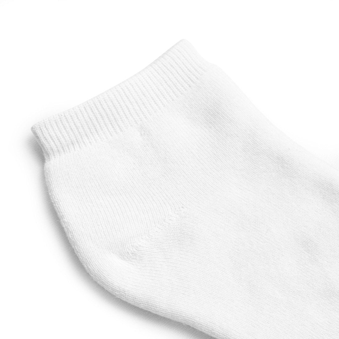 Meia Curta Alive Logo | Branco