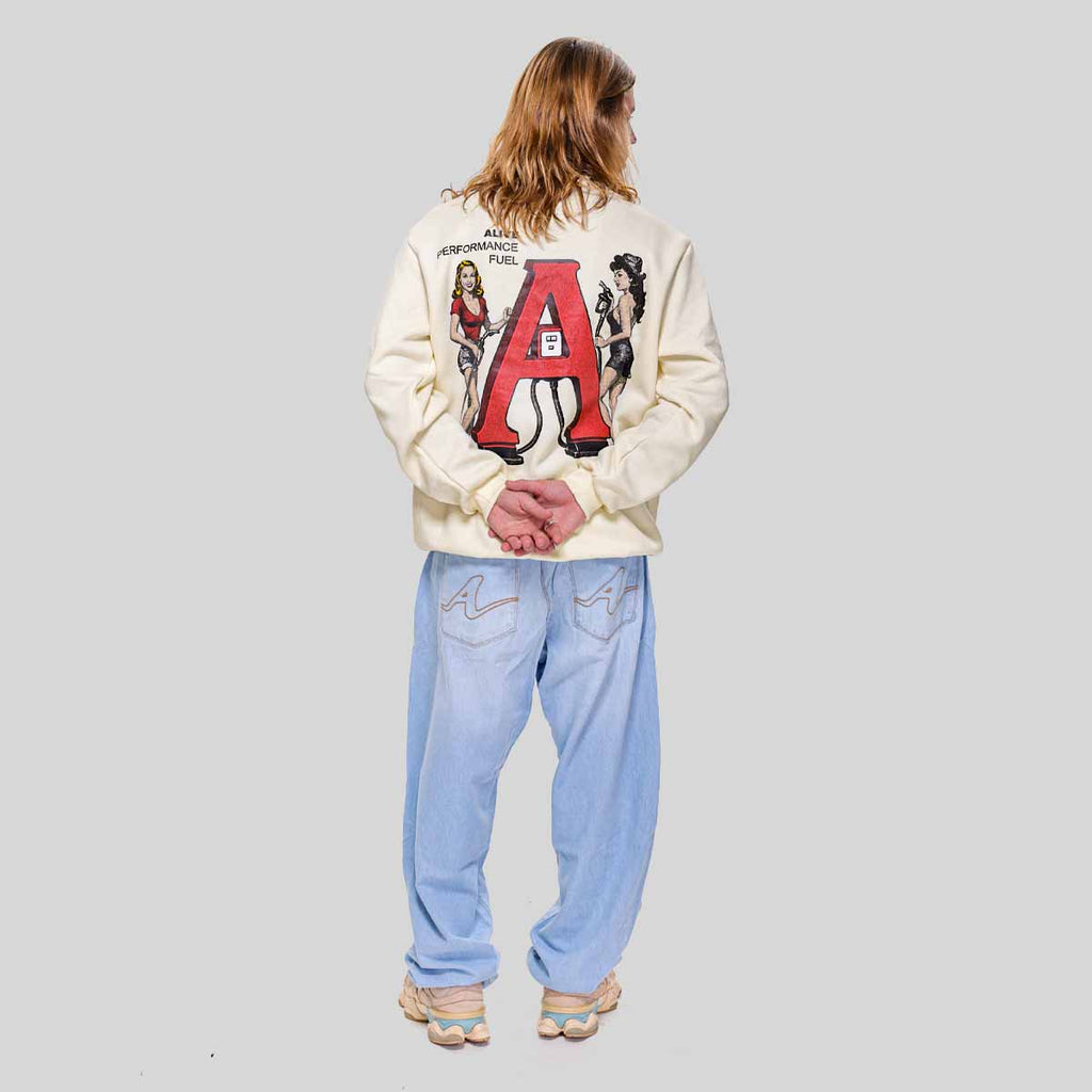 Moletom Alive Careca Fuel Off White - Texas