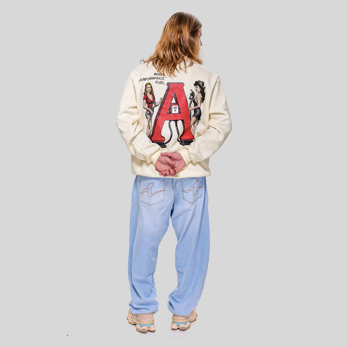 Moletom Alive Careca Fuel Off White - Texas