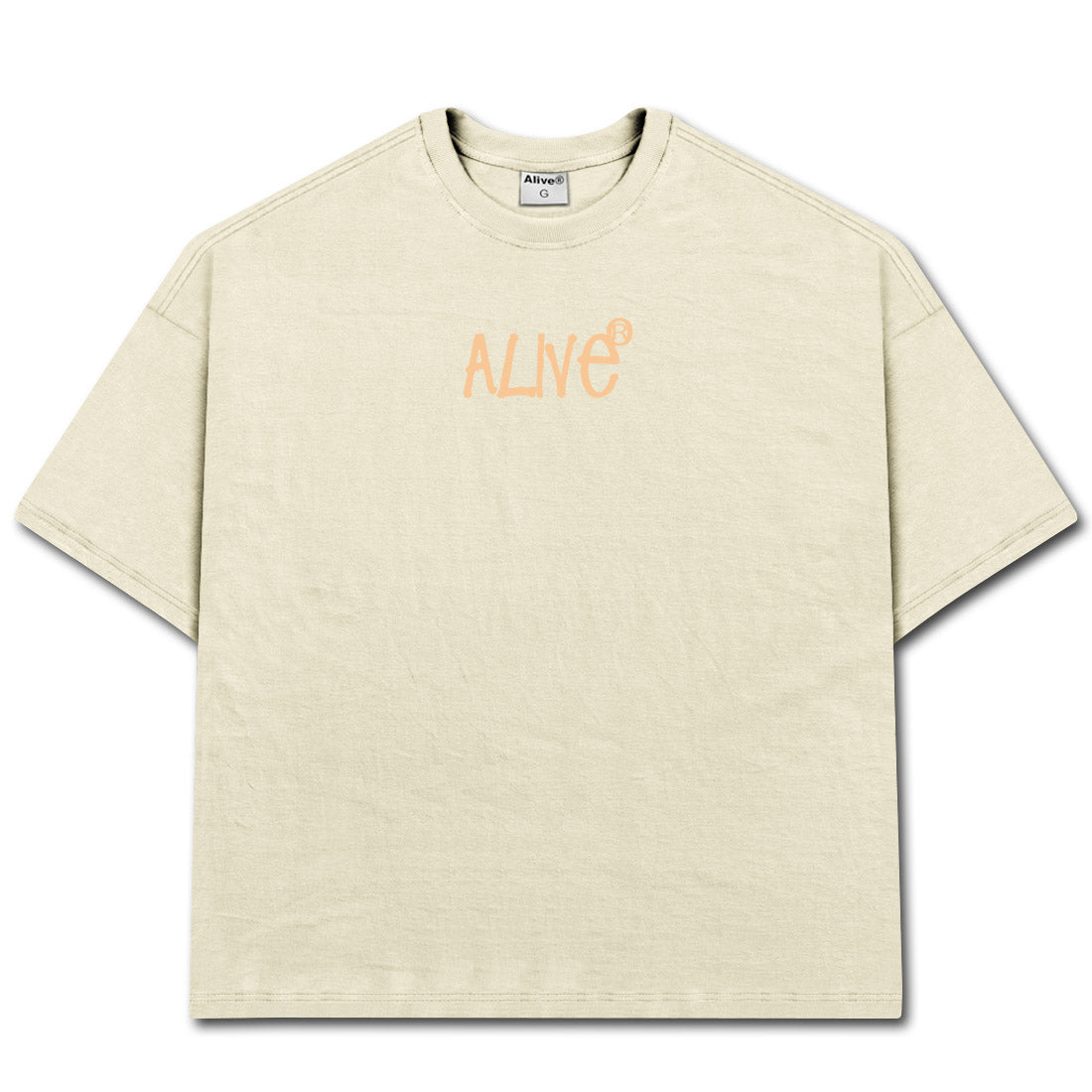Camiseta Alive Oversized Essencial Nautic Off White
