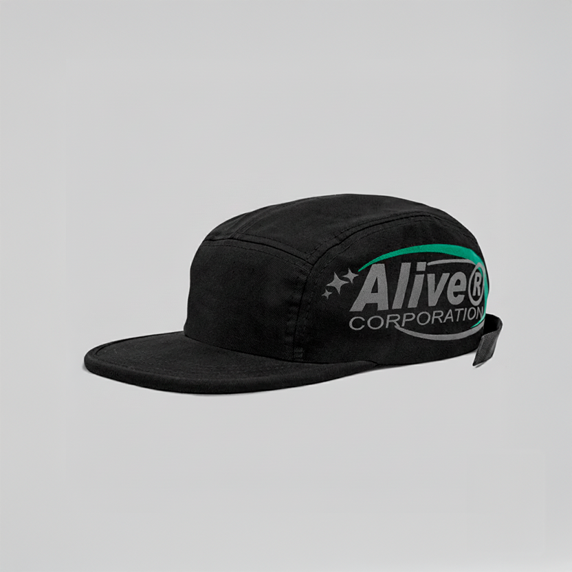 Boné Alive Five Panel Corporation Preto