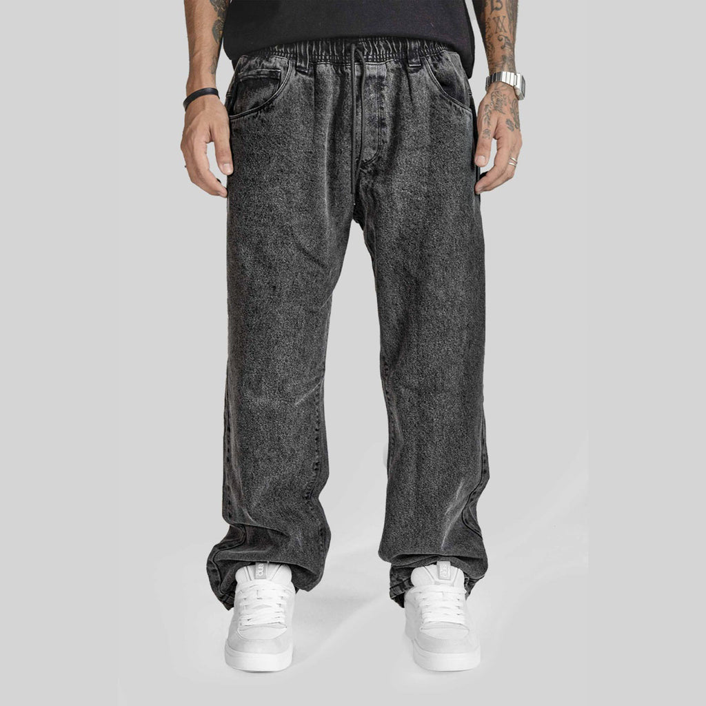 Calça Alive Jeans Semi Baggy Stone | Preto