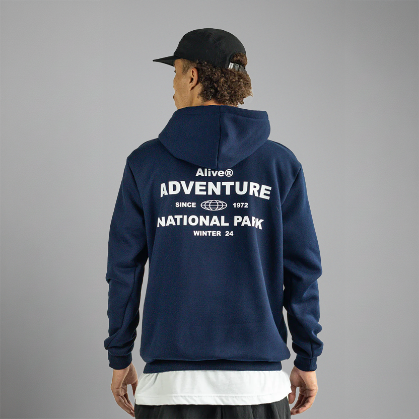 Moletom Alive Adventure Azul