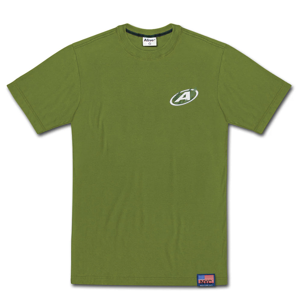 Camiseta Alive Tree Verde