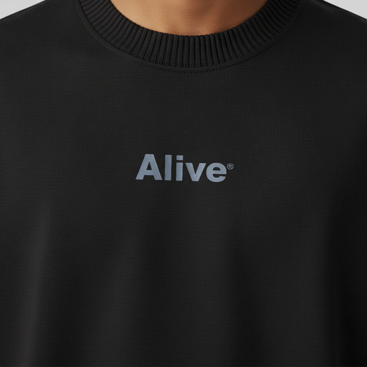 Camiseta Alive Oversized World Preto