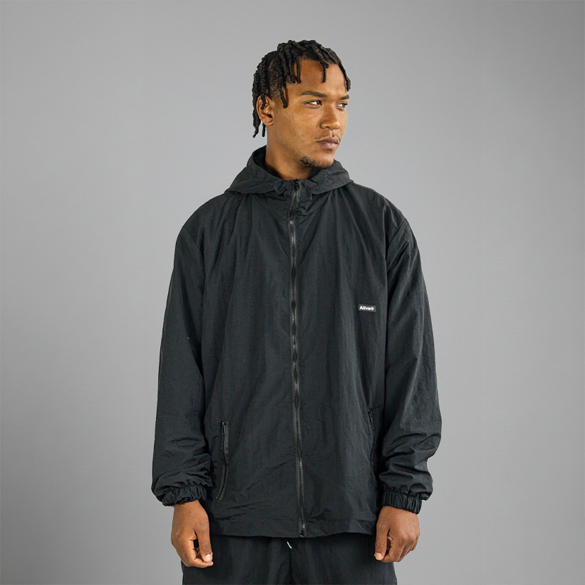 Jaqueta Corta Vento Alive Essencial Preto