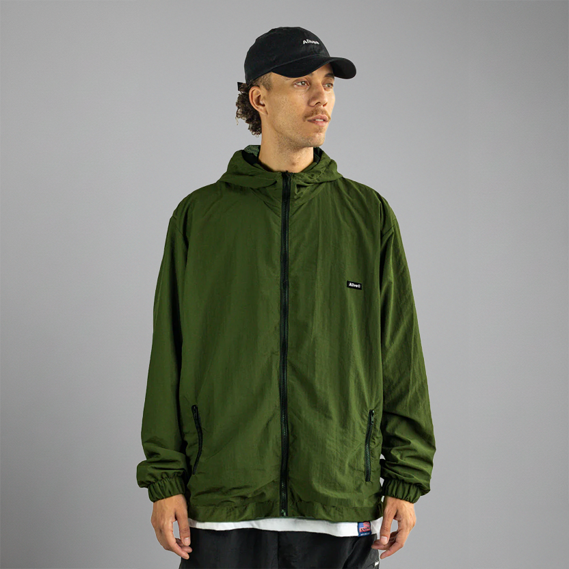 Jaqueta Corta Vento Alive Essencial Verde