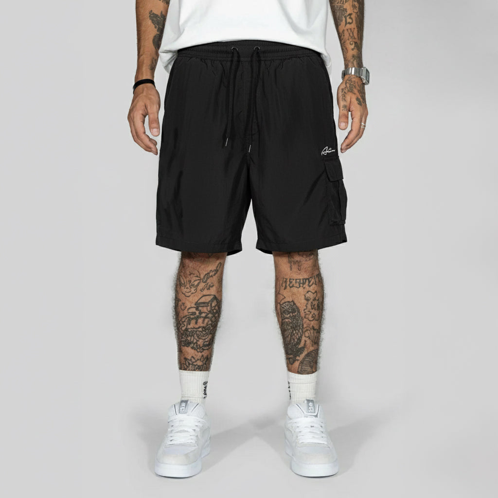 Short Alive Cargo Rubric Preto