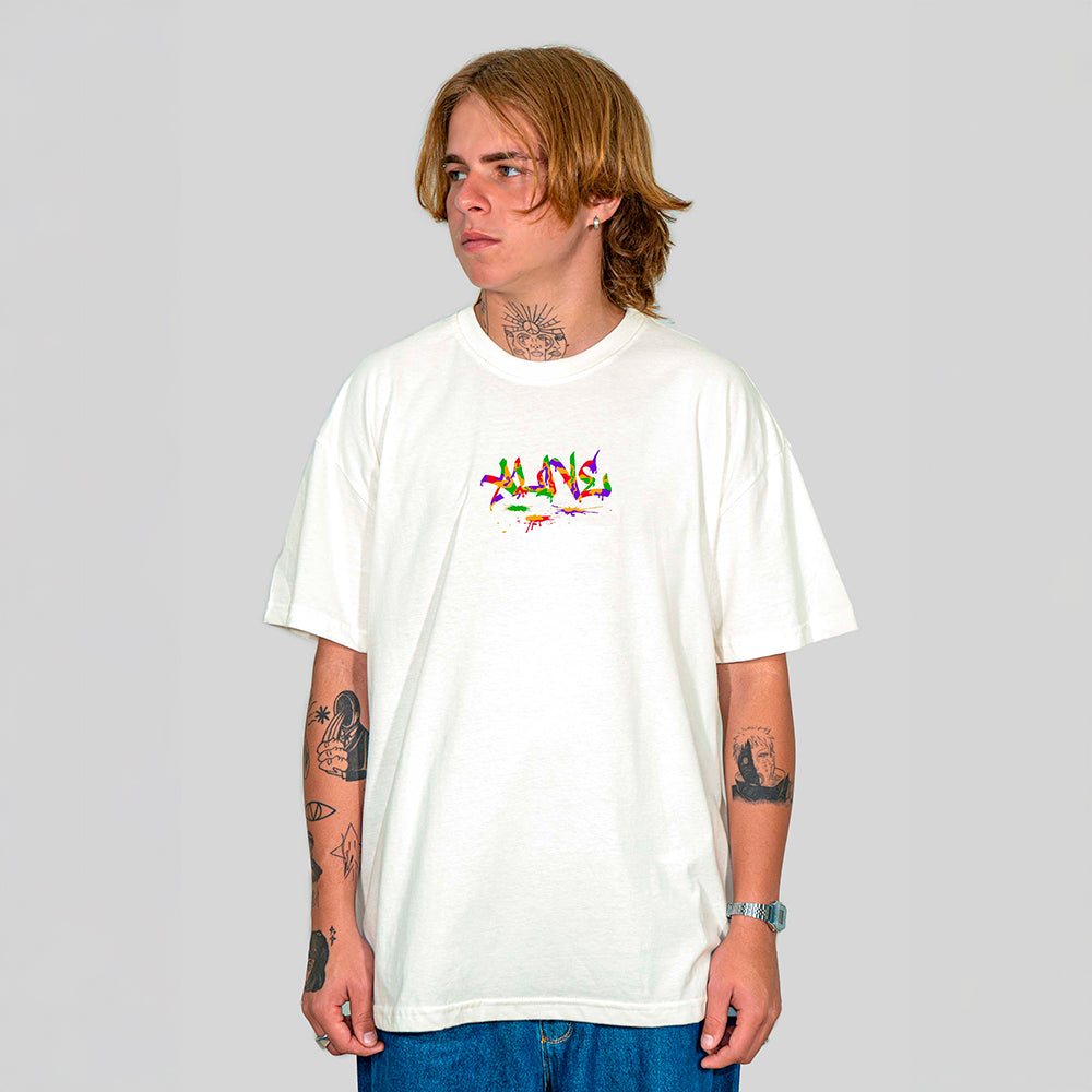Camiseta Alive Clássica Ink Off White