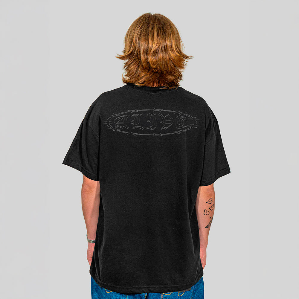 Camiseta Alive Clássica Wire Preto