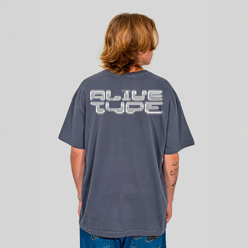 Camiseta Alive Clássica Type Cinza