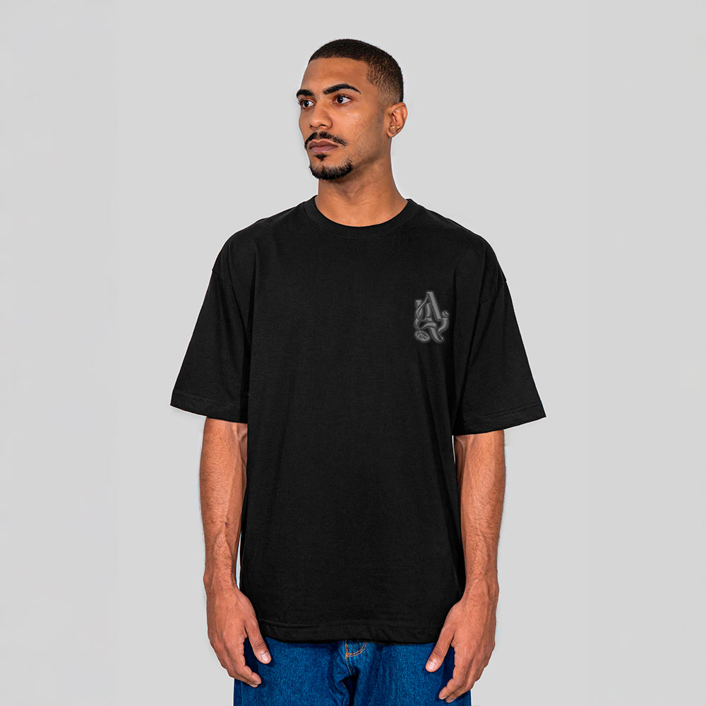 Camiseta Alive Oversized ALV Preto