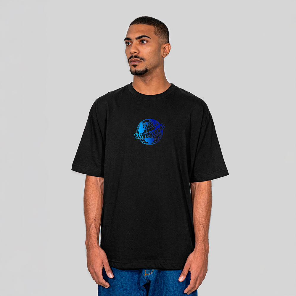 Camiseta Alive Oversized Global Preto