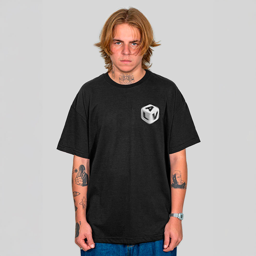 Camiseta Alive Clássica Flame Preto