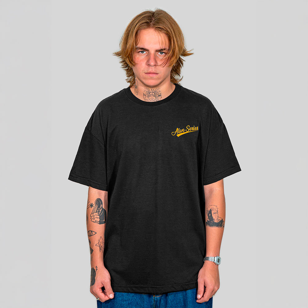 Camiseta Alive Clássica Series Preto