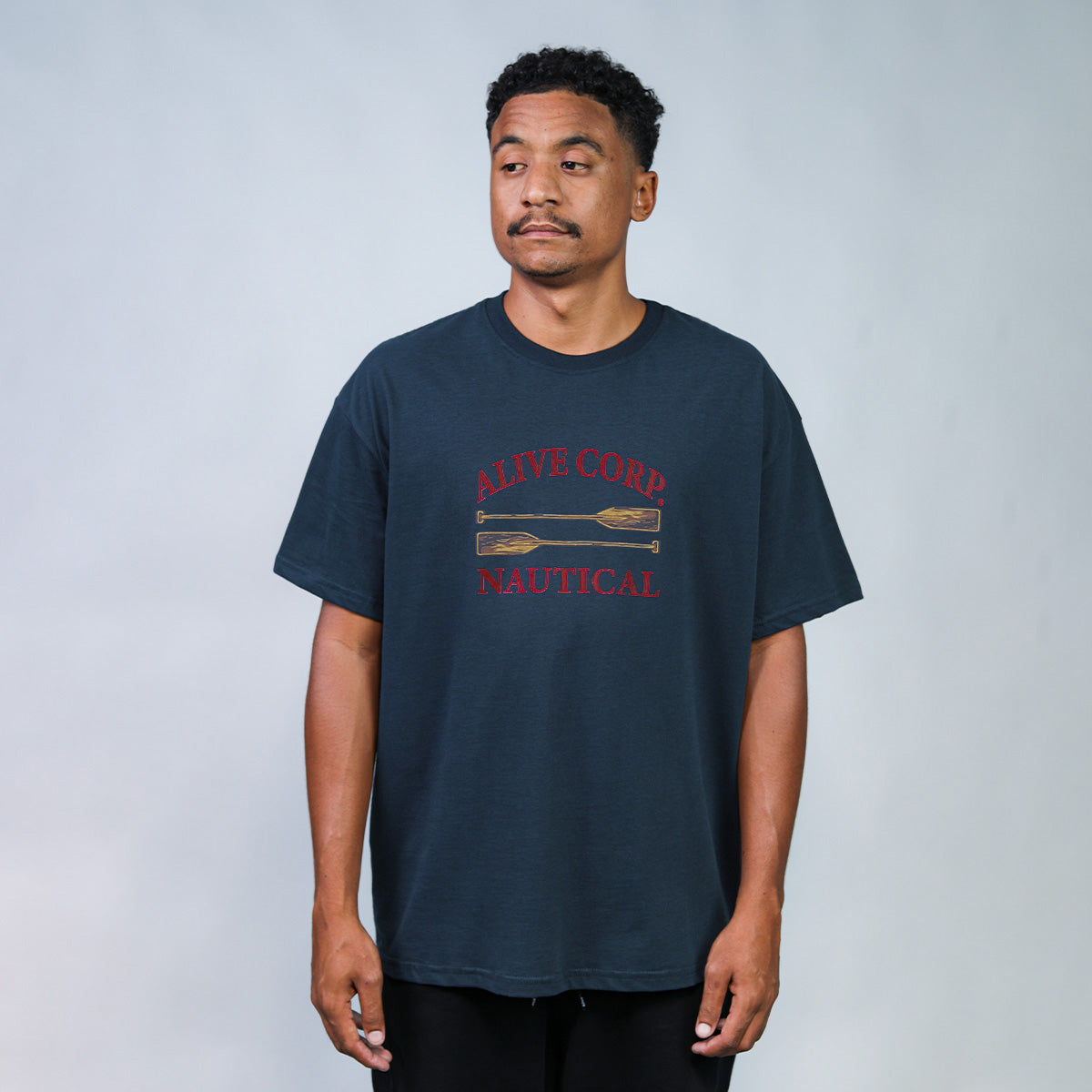 Camiseta Alive Paddle Azul Marinho