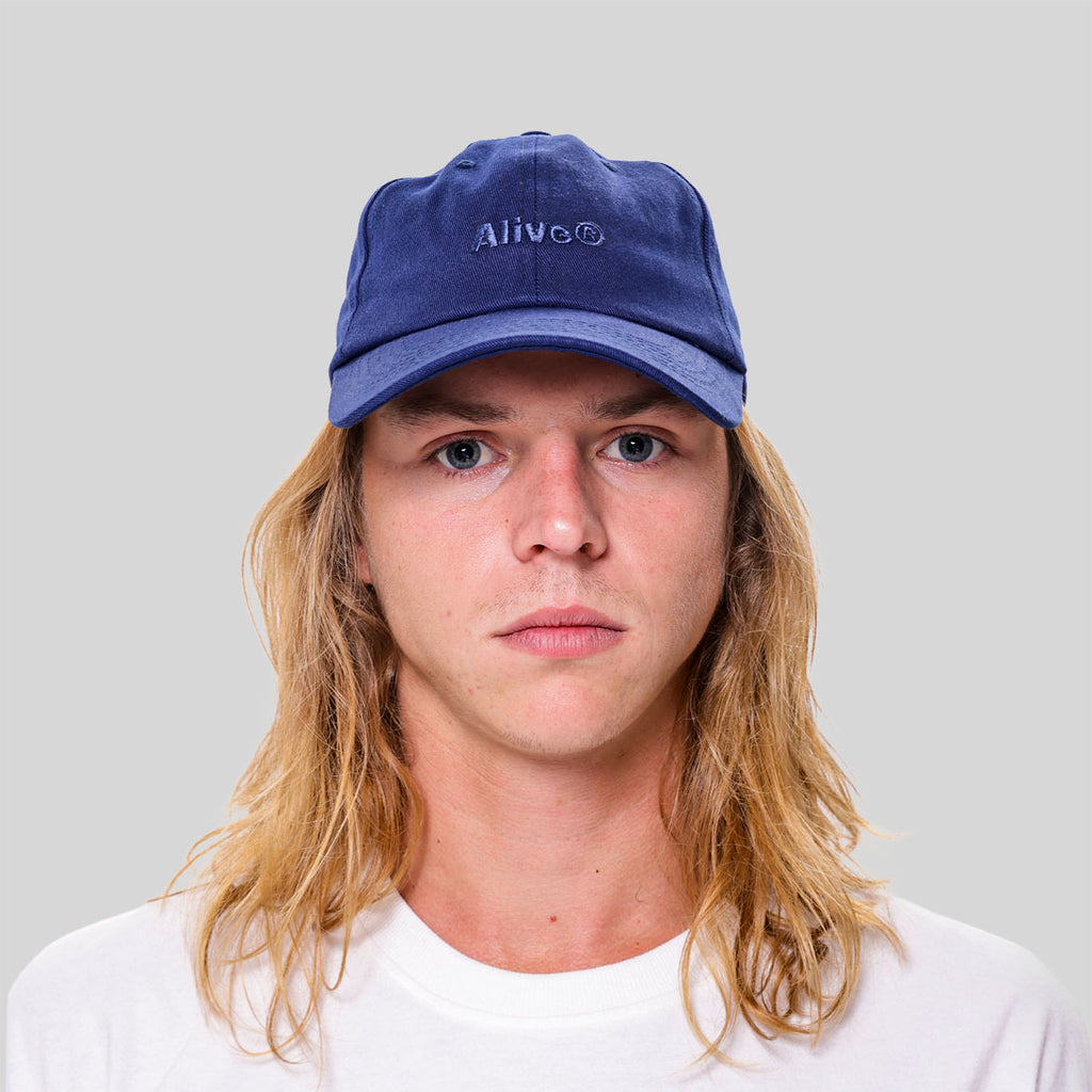 Boné Alive Dad Hat Logo Azul Marinho Texas