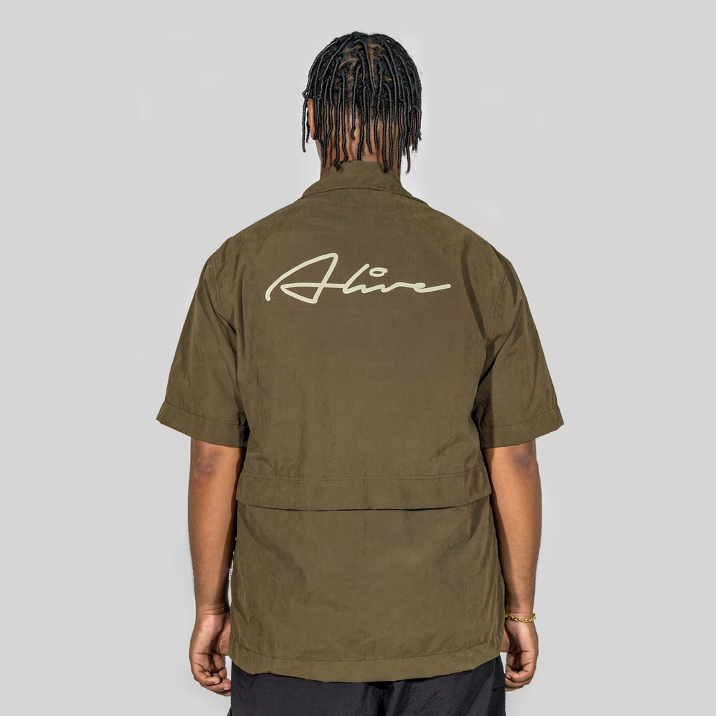 Camisa Alive Line Marrom