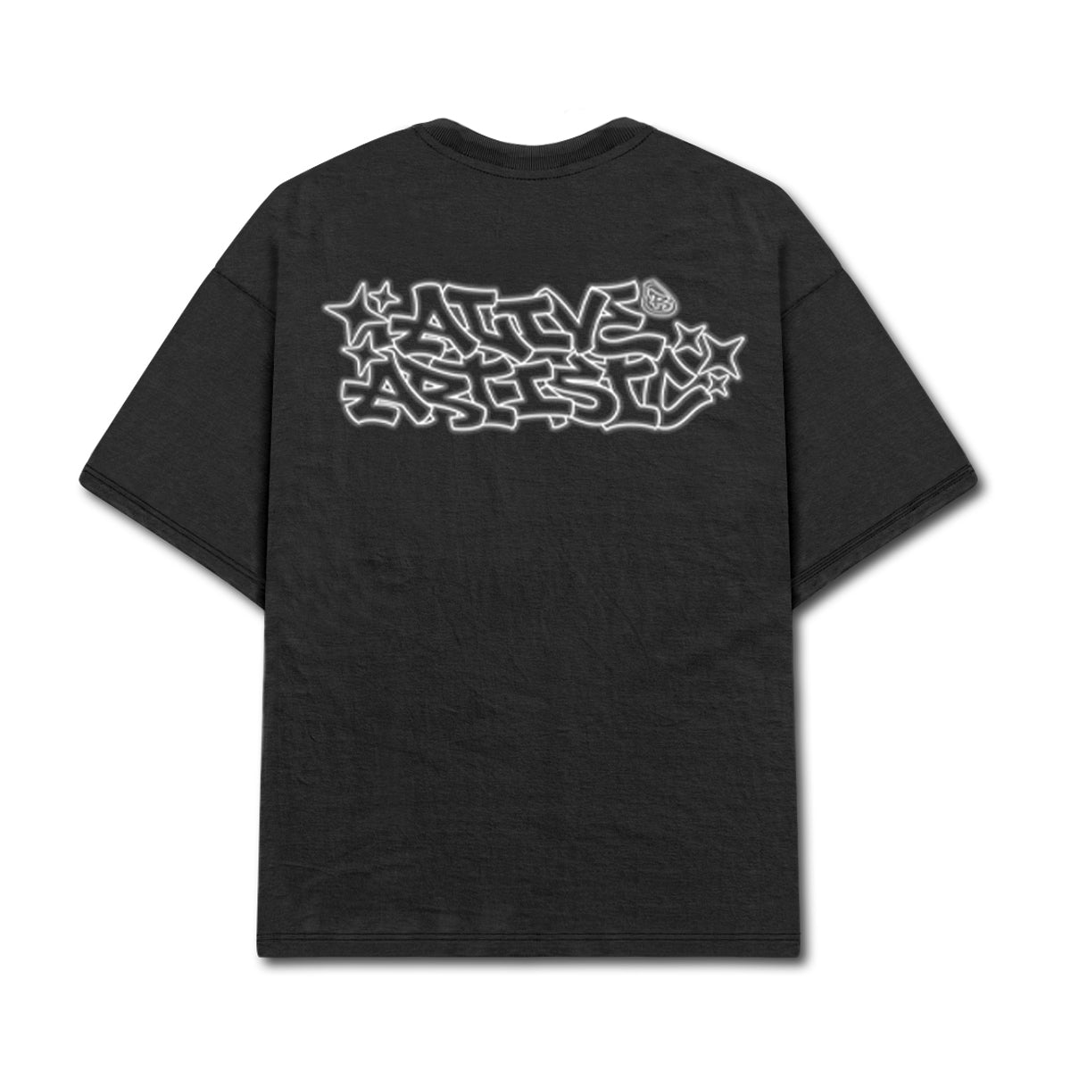 Camiseta Alive Clássica Artistic Preto
